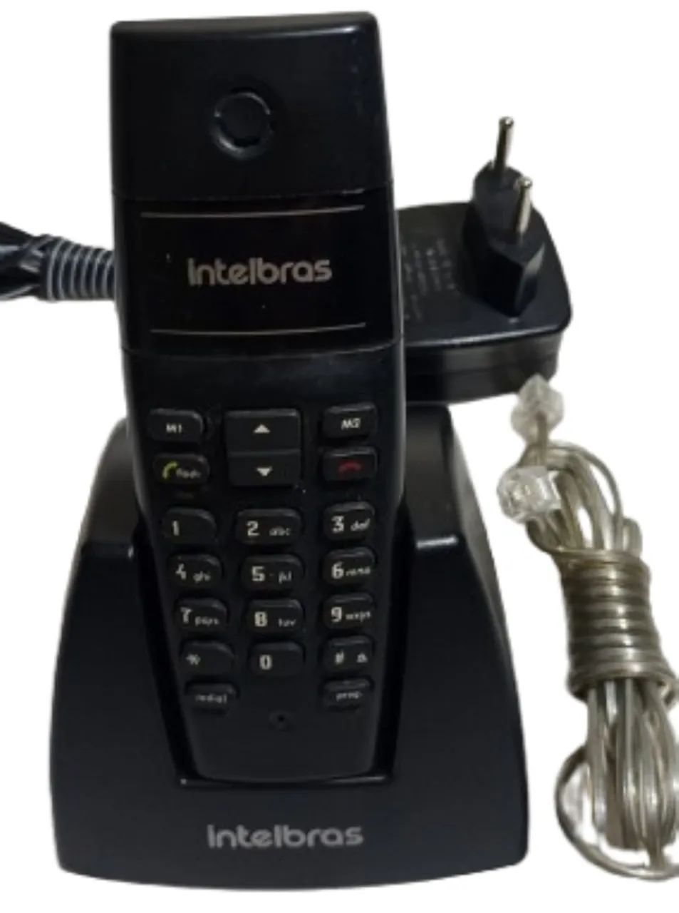 Telefone Intelbras TS 40 ID sem fio - cor preto - Foto 4