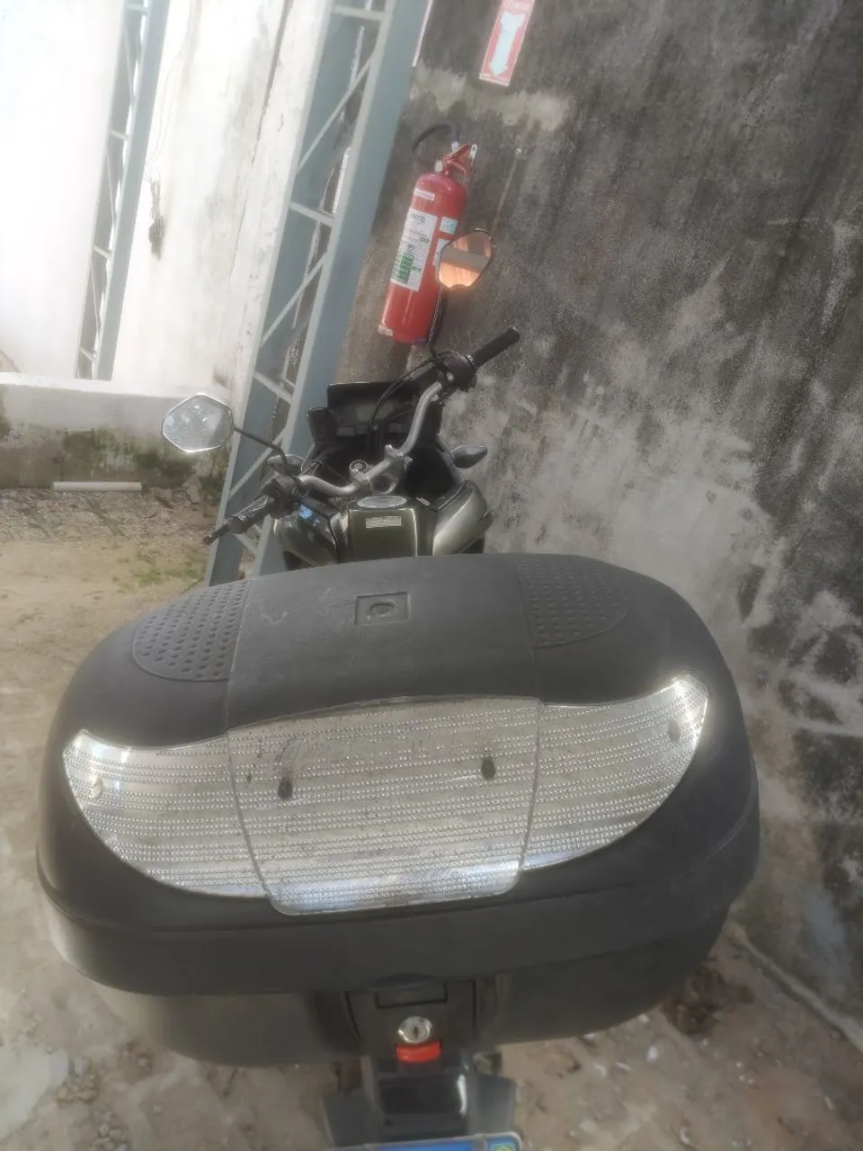Baú para Moto Preto