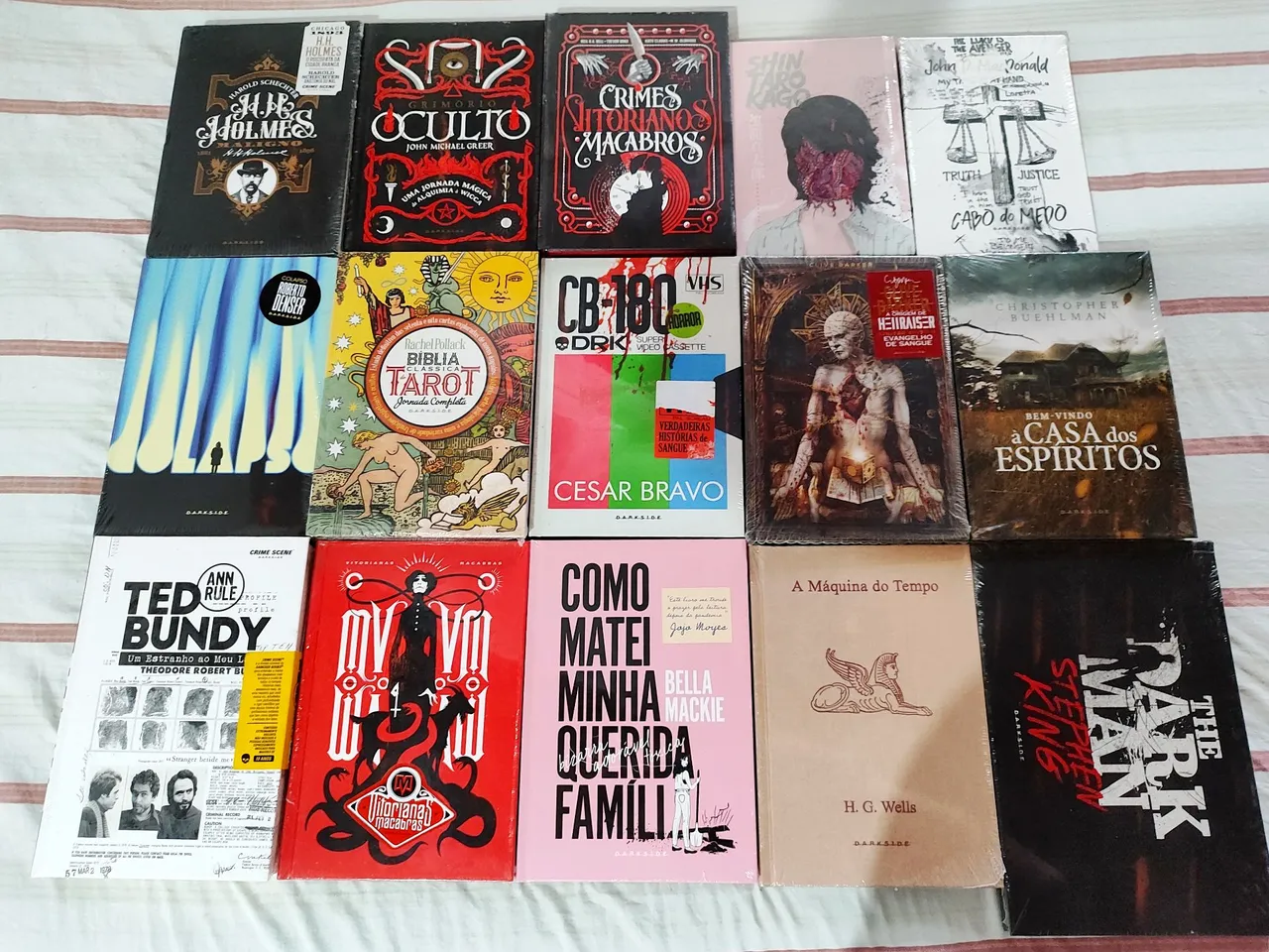 Livros Darkside Books e Pipoca e Nanquim - LEIA A DESCRIÇÃO!