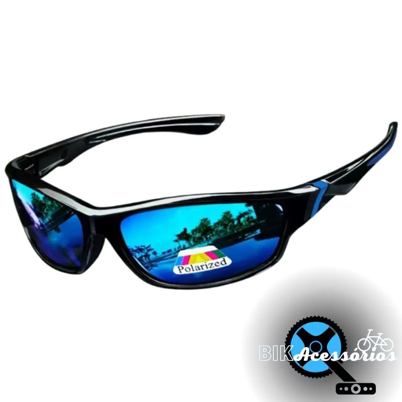 Óculos de Sol Esportivo Polarizado - Proteção e Estilo - Foto 3