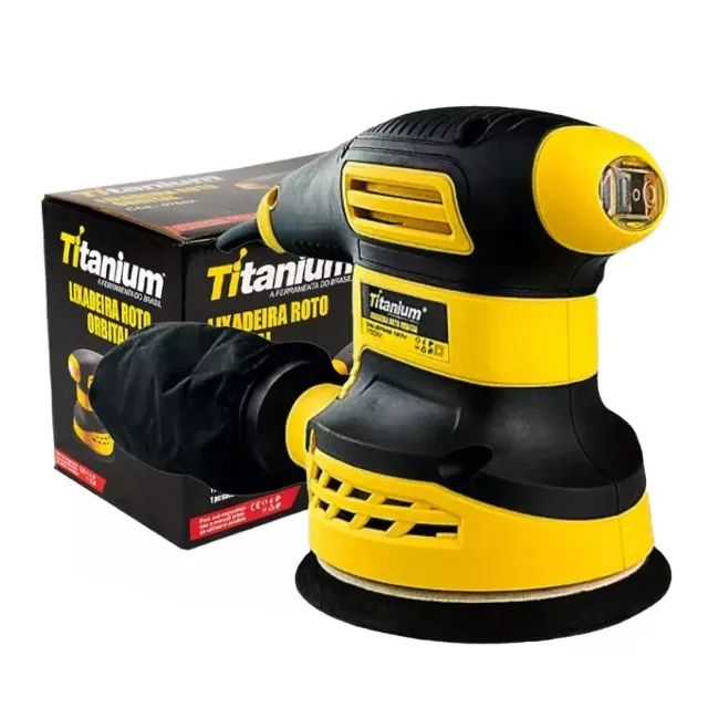 Lixadeira Rotativa Orbital 250w 125mm 220v 07643 Titanium - Foto 3