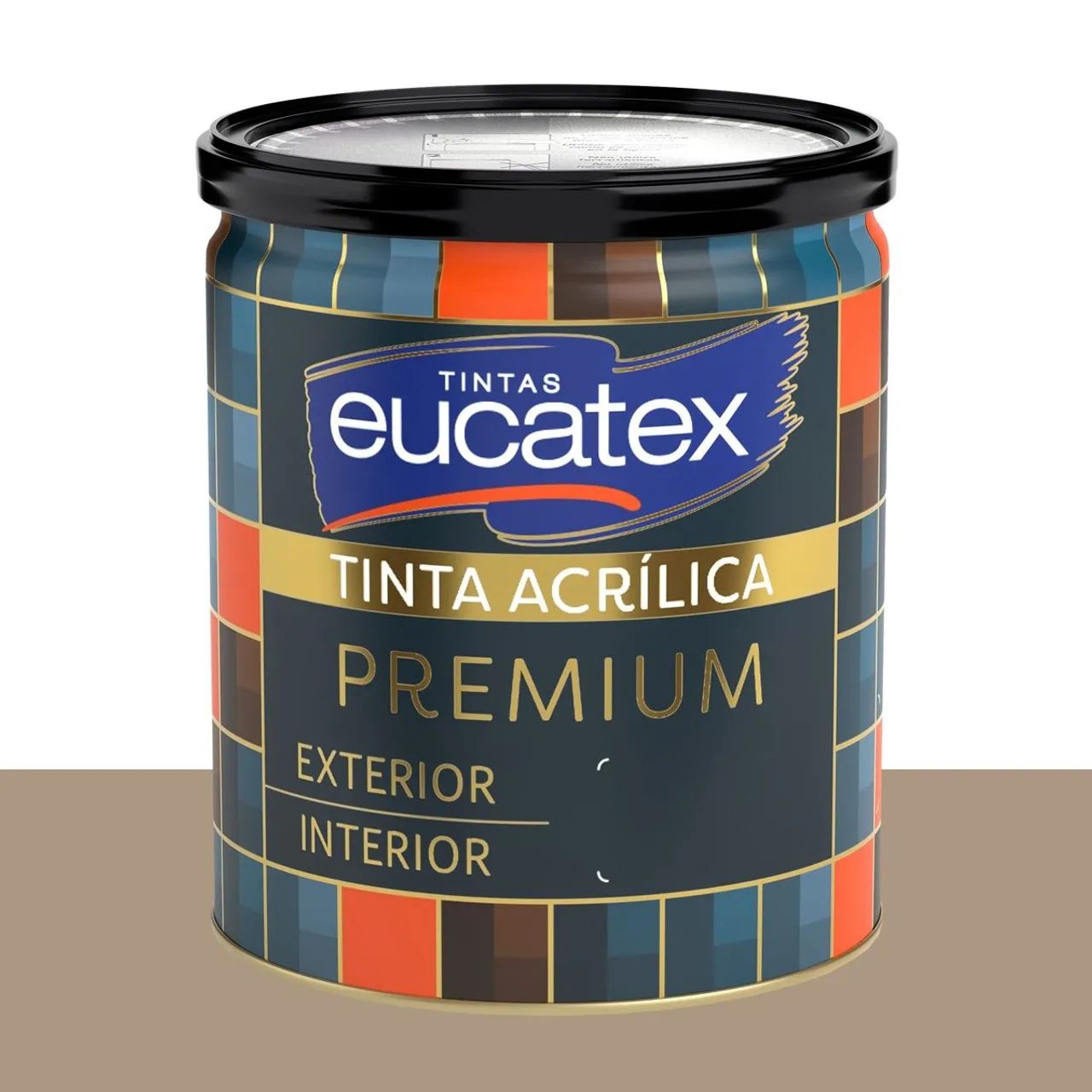 Tinta Acrílica Acetinada Eucatex Madagascar 800 ml