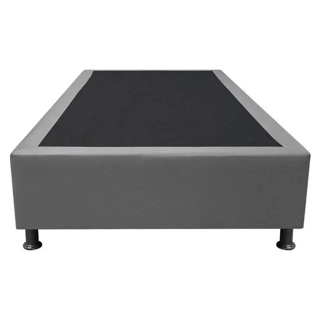 Promoção Base tamanho solteiro cinza
