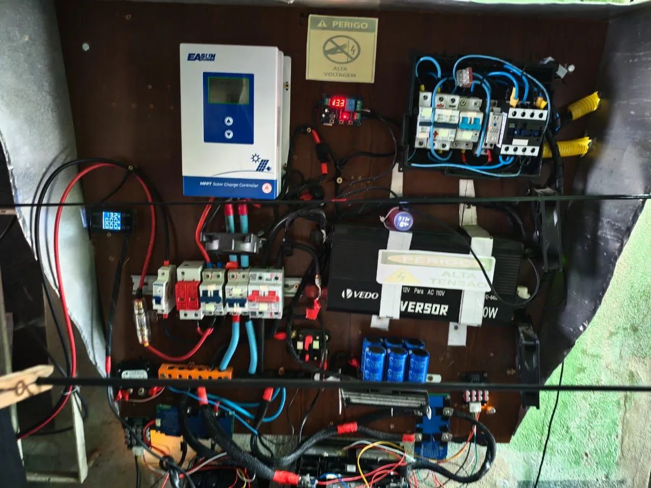 Automático  Transferência Solar off grid  110v  - Foto 4