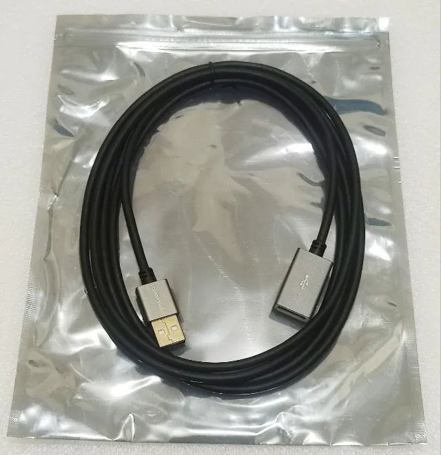 Extensor USB - 2 Metros -  2.0 - PC- PS4 - PS5 - XBOX  -  Macho/Fêmea - Original - Foto 2