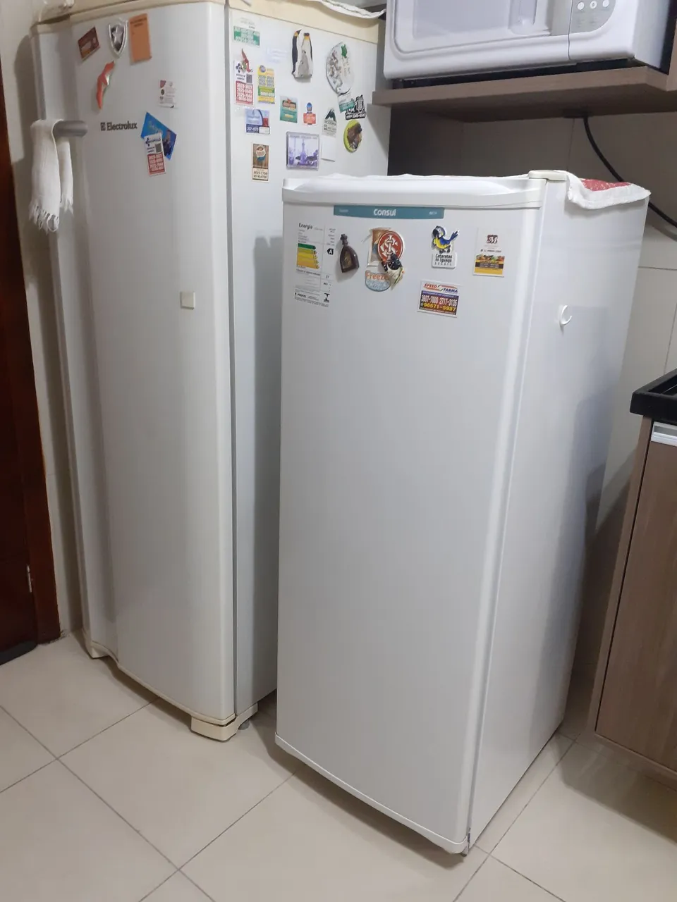 Geladeira e Freezer