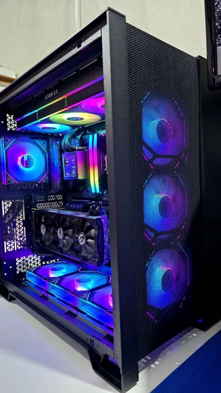 Pc Gamer i5-14600k, 32GB 6400MHz, Z790 Tuf, RTX3090, NVME 1TB 4.0, WC Tela IPS, Fonte 1000 - Foto 2