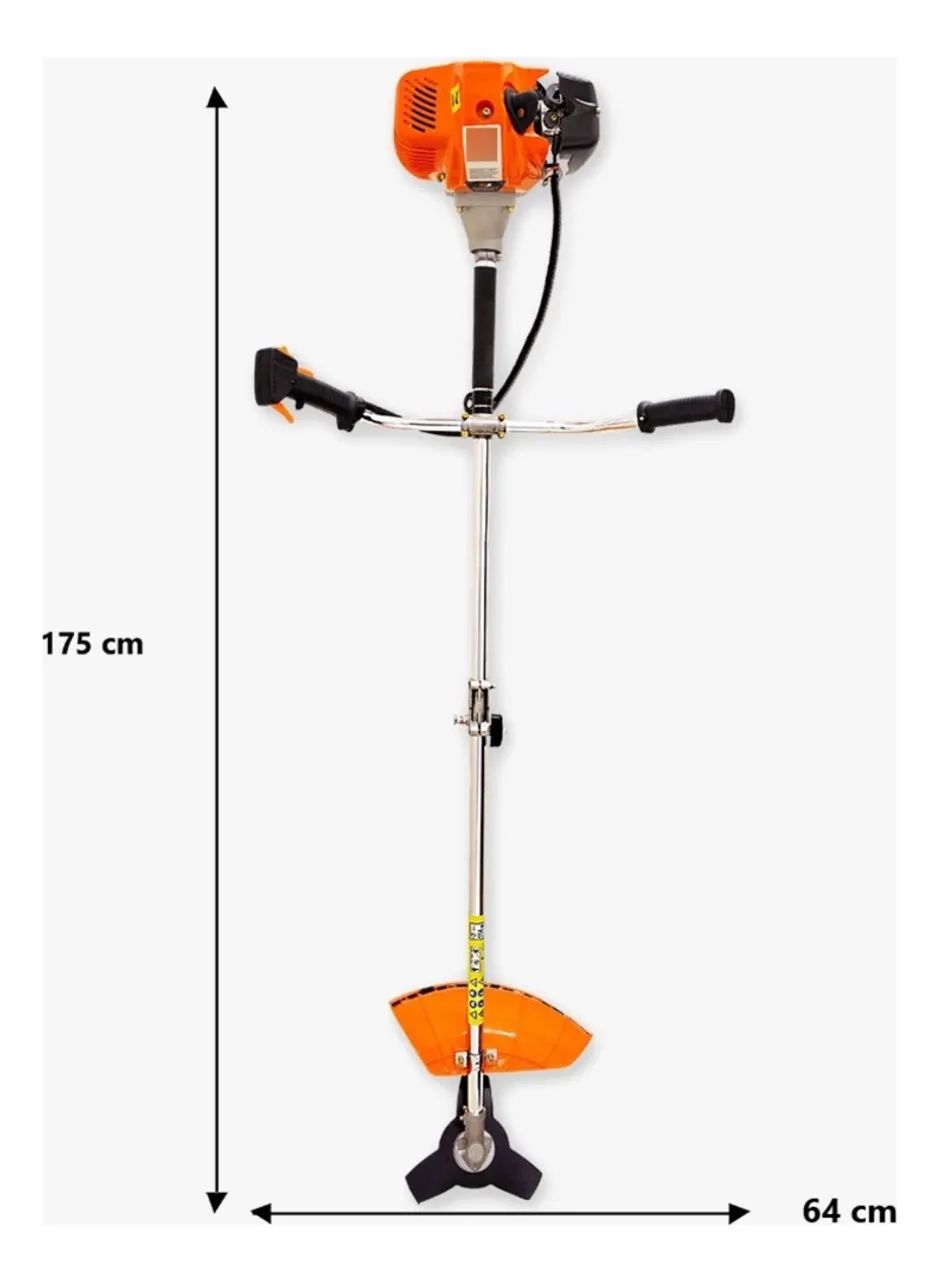 Roçadeira a Gasolina com Motor 2 Tempos 62cc64341458009090122