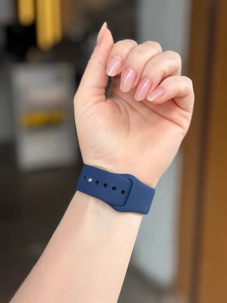 Smartwatch Inteligente Mini 1.75 Polegadas Azul  - Foto 3