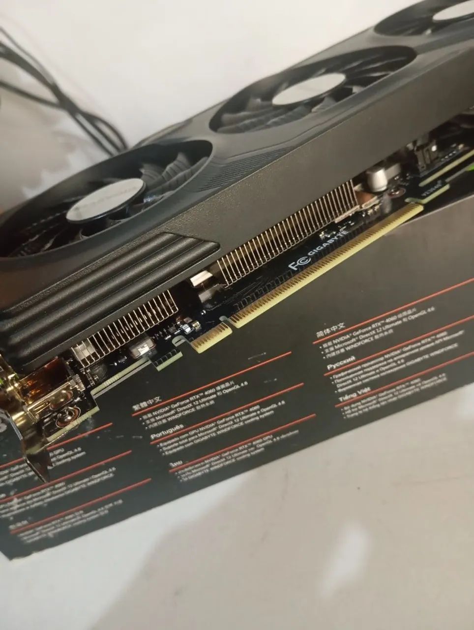 Placa de Vídeo Gigabyte GeForce RTX 4060 - Foto 3