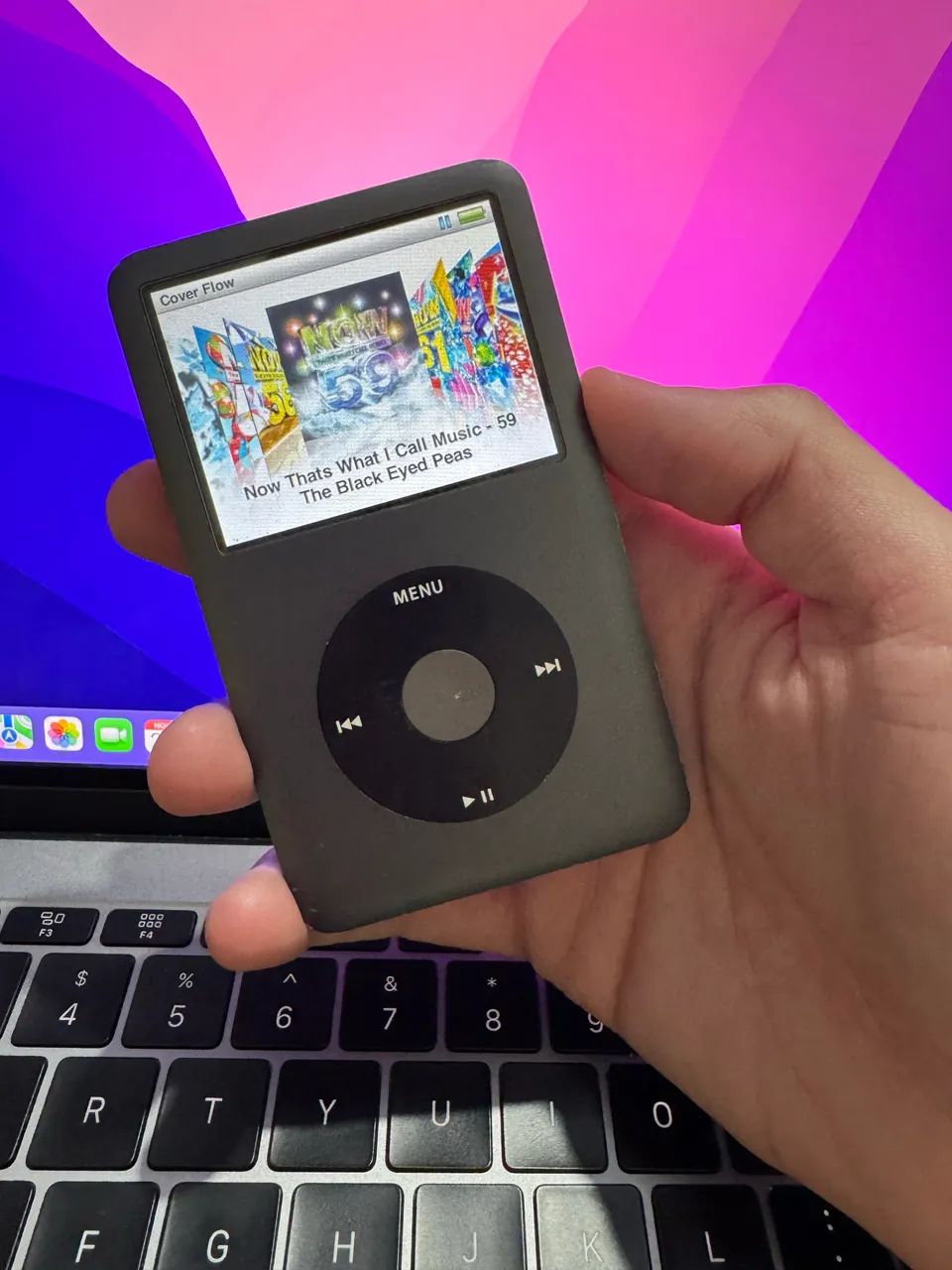 Ipod Classic 6ª Geração - Cinza Espacial (Cover flow