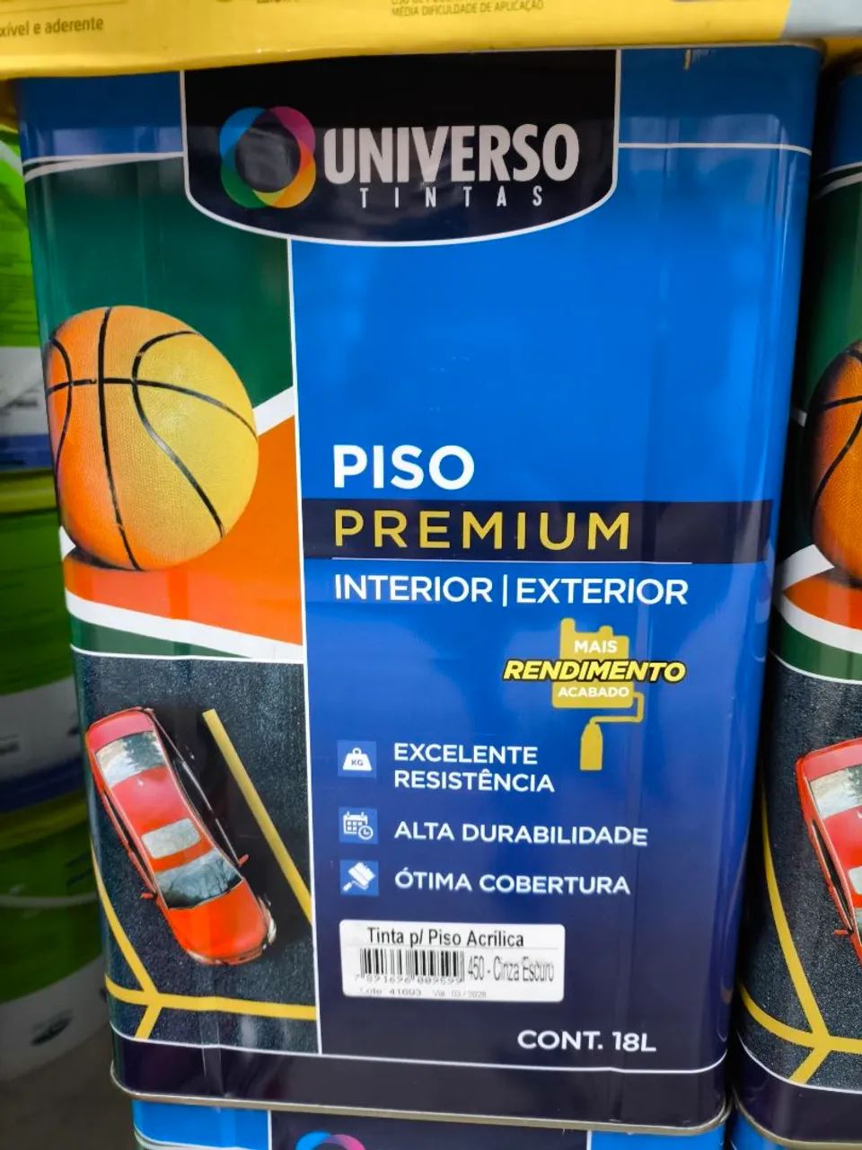 Tinta Piso Acrílica 18L Universo - Foto 2