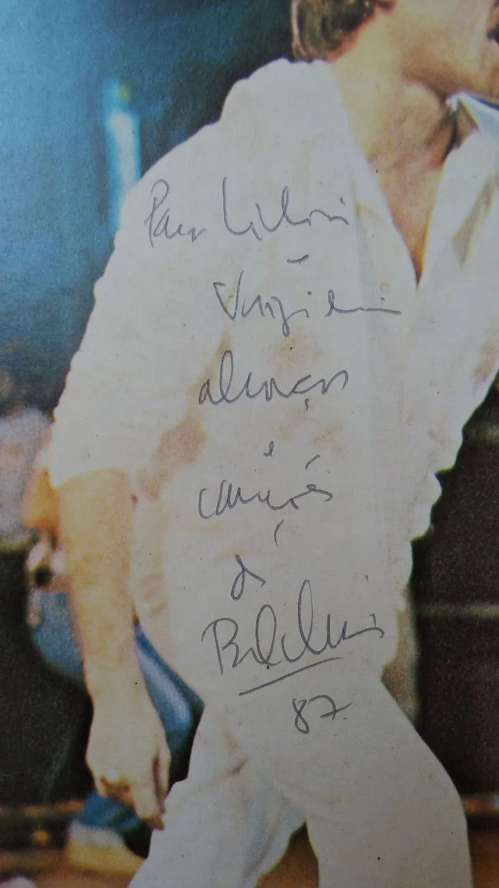 Disco vinil Belchior AUTOGRAFADO Um Show 1986 - Foto 4