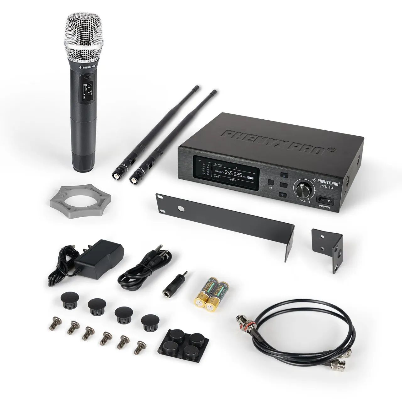 Sistema de Microfone Sem Fio, tecnologia True Diversity PTU-1U-1H - Foto 6