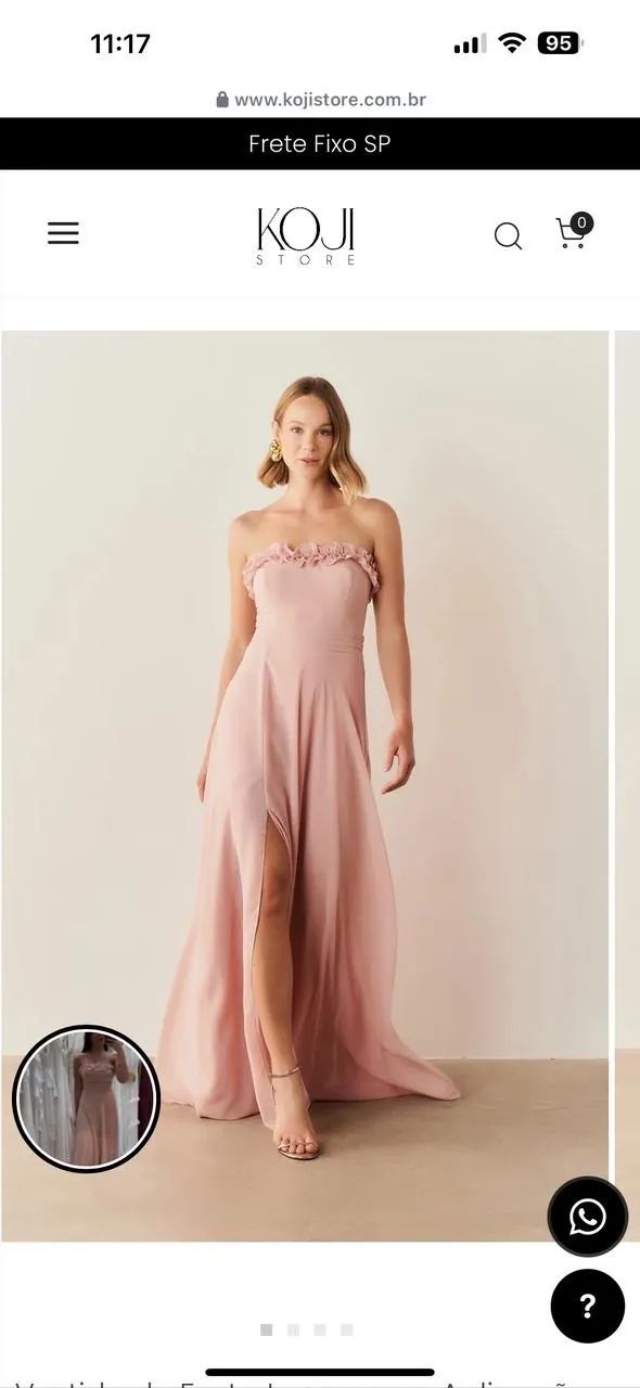 Vestido de festa 2 em 1 - Foto 2