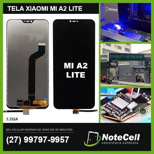 Tela Display Para Xiaomi Mi A2 Lite 3.352 - Instalação Expressa