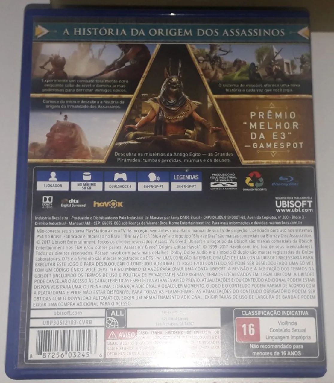 Lote de Assassins Creed PS4 - Valhalla + Origins - Excelente estado - Foto 4
