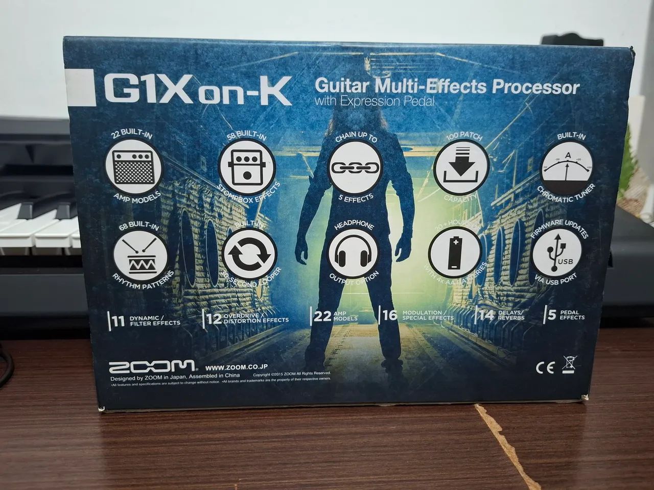 kiki291708オーダーページ Pedaleira Zoom G1K Kiko Loureiro. - Instrumentos musicais - Vila