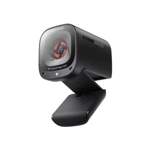 Câmera Webcam Anker Powerconf C200 2k Hd 30fps Duplo Mic 95°