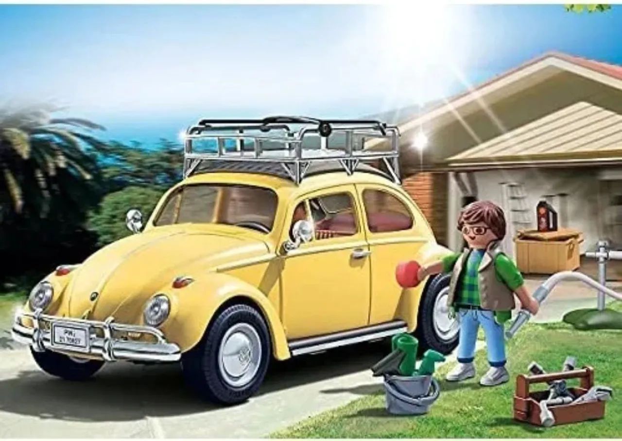 Playmobil Volkswagen Beetle Edição Limitada - 70827 - Foto 4