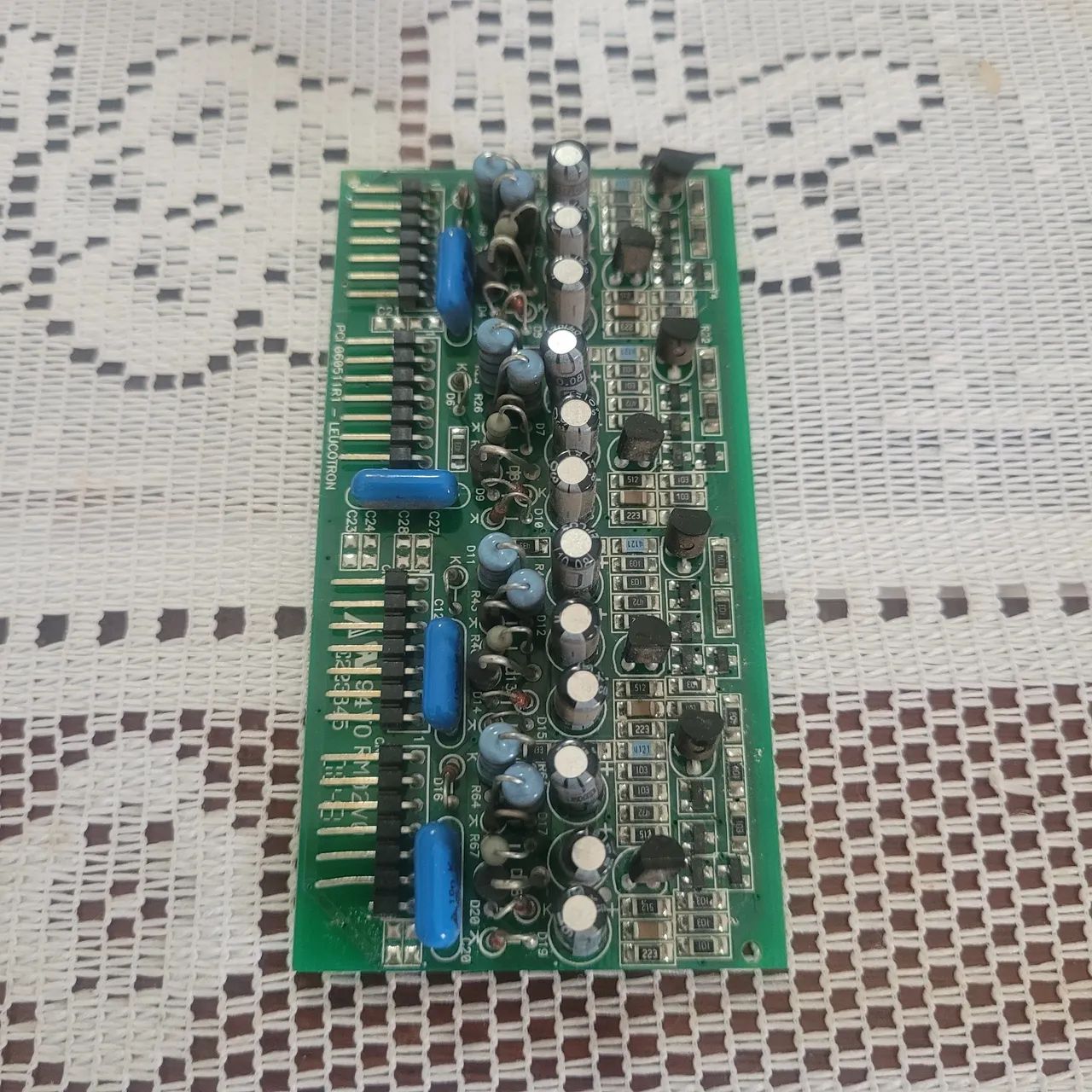 Placa de ramal leucotron 