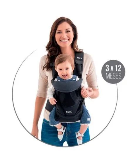 Canguru "Baby Carrier Supreme Comfort 4 em 1 - NUK" - Foto 4