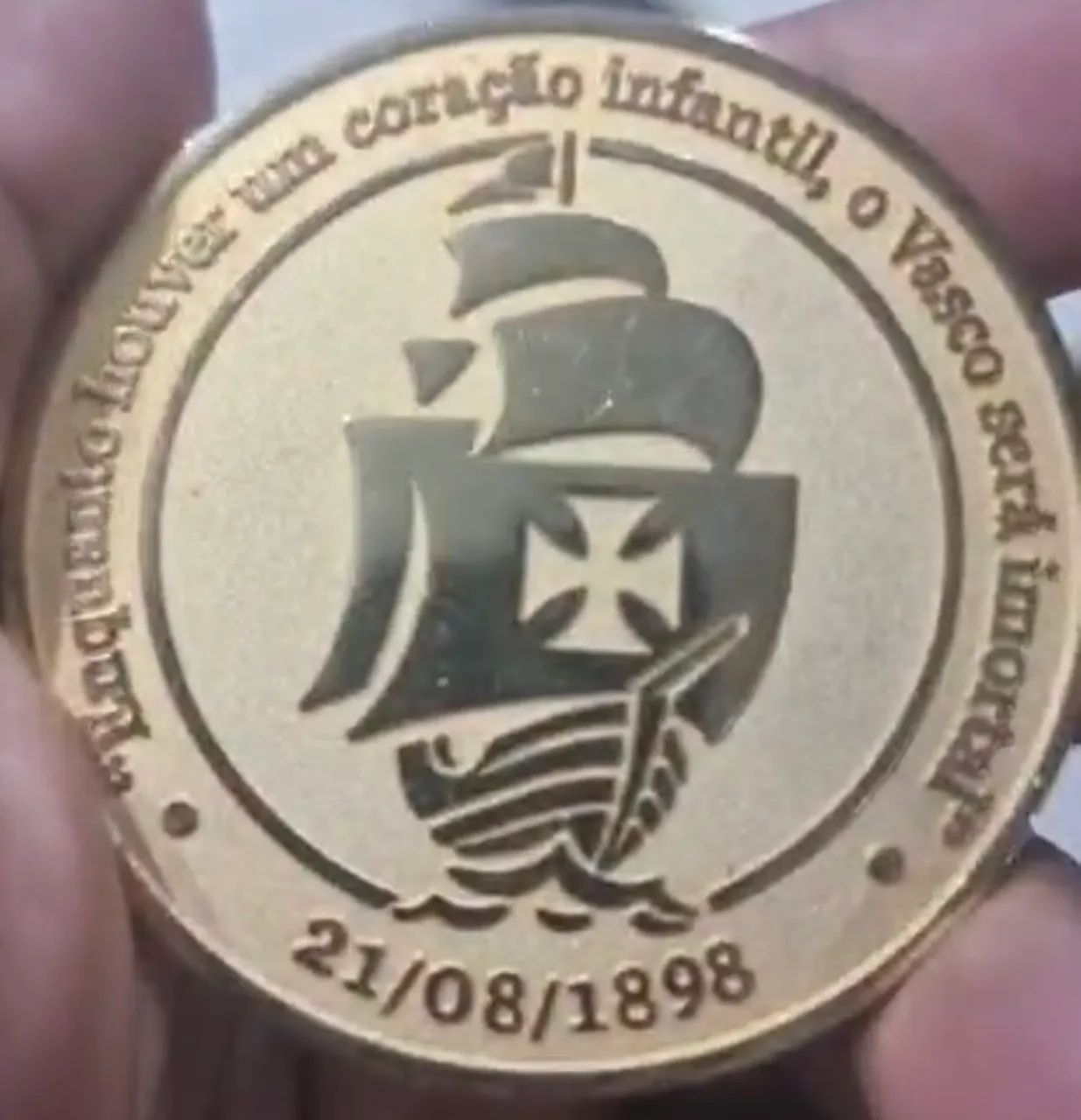 Medalhão do Clube de Regatas Vasco da Gama - Foto 2