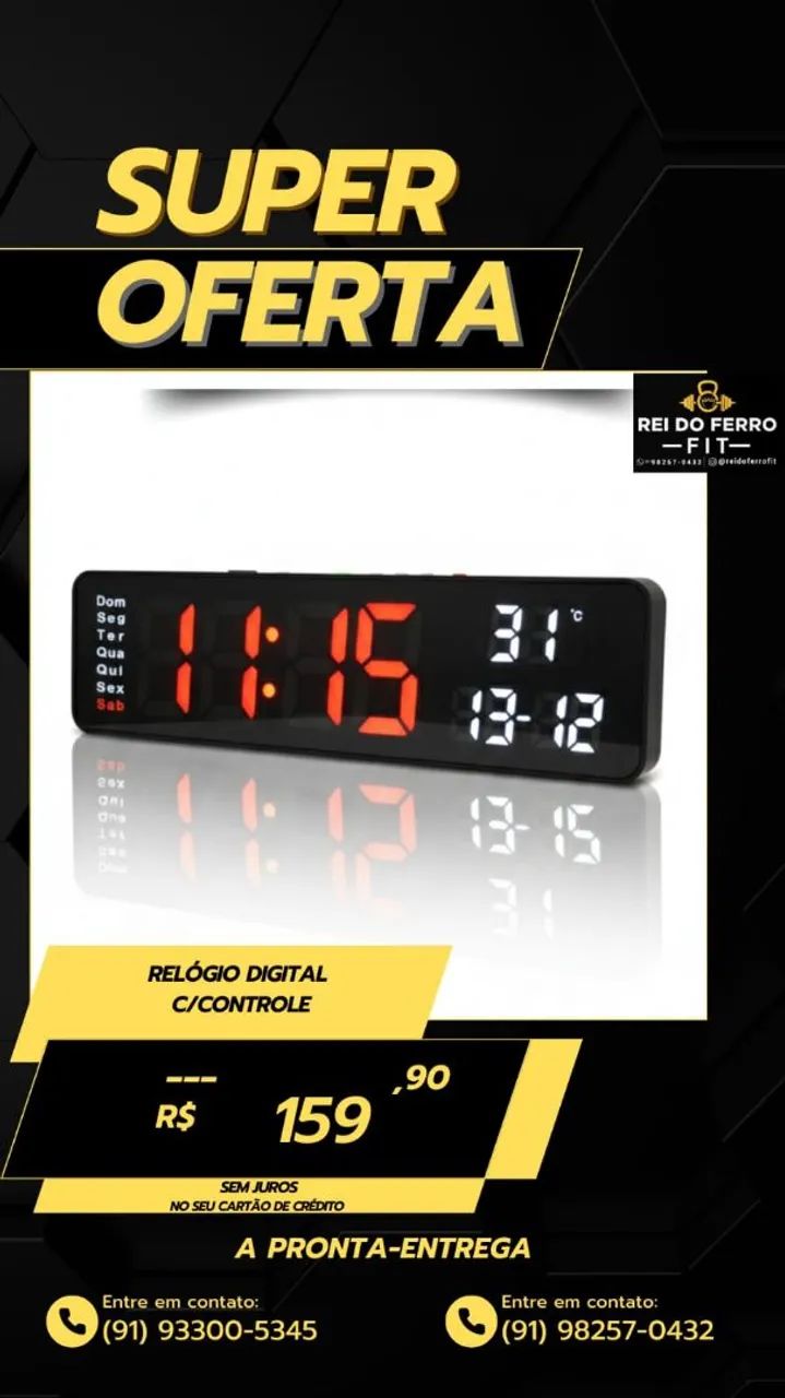 Relógio digital