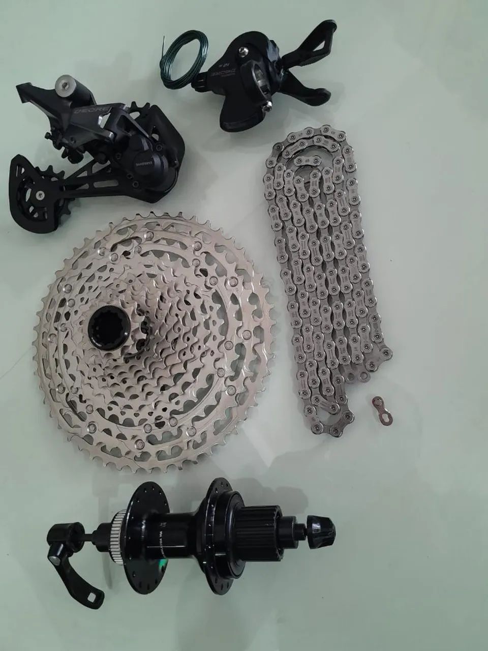 Kit Shimano Deore  12 velocidade  - Foto 3