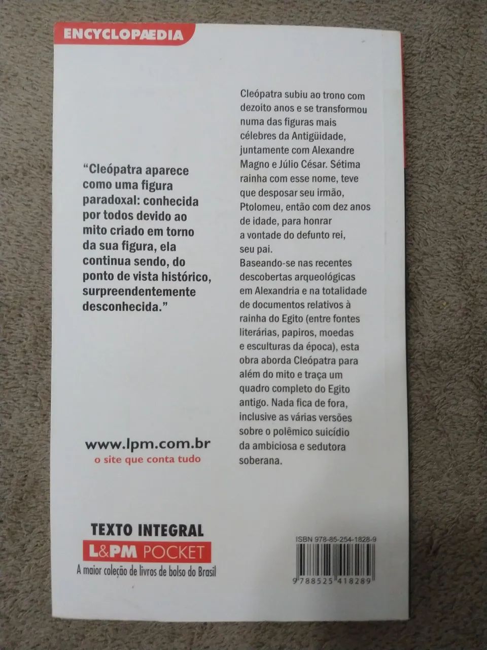 Livro Cleópatra  - Foto 2