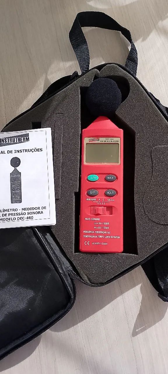 Medidor de Nível Sonoro DEC- 460