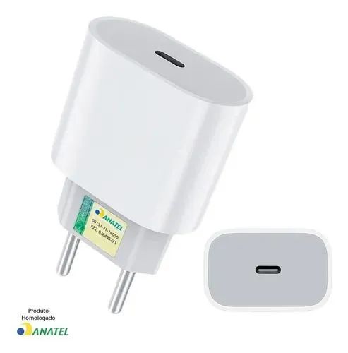 Fonte Carregador USB-C - ANATEL