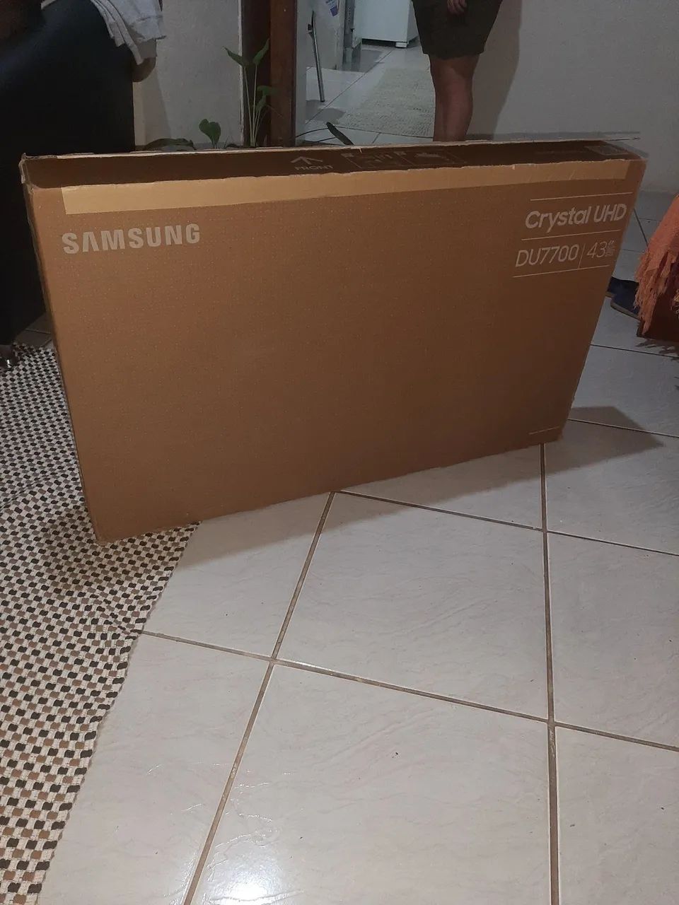 TV SAMSUNG CRYSTAL UHD 43 POLEGADAS 