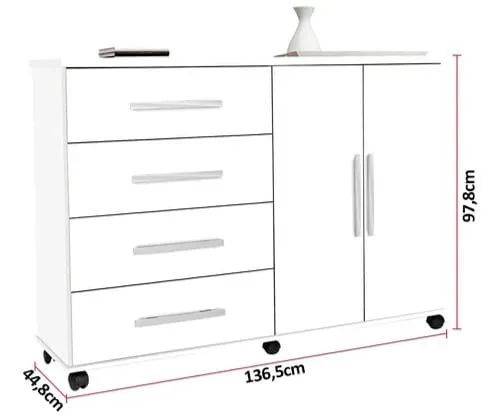 Cômoda OFF WHITE SUPER OFERTA - Foto 2