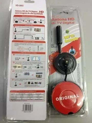 Antena Digital HD para TV - Alta Qualidade - Original