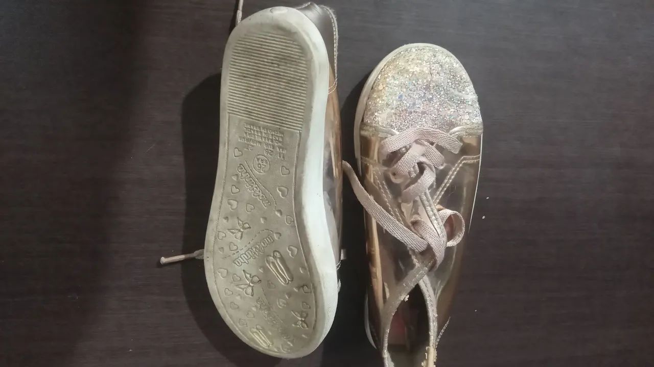 Tênis Molekinha Glitter 