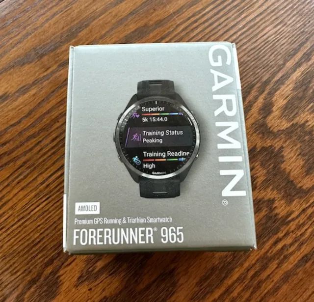 Garmin FORERUNNER 965 PRETO / BRANCO ( NOVO / LACRADO ) - Foto 3