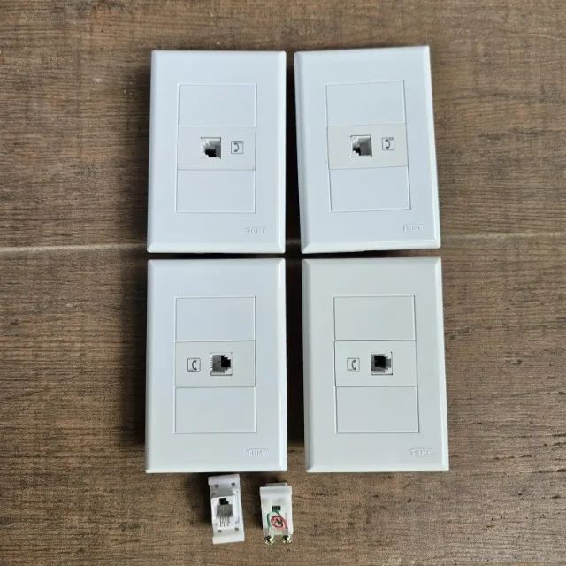 4 Interruptores RJ11 Fame Elegance 