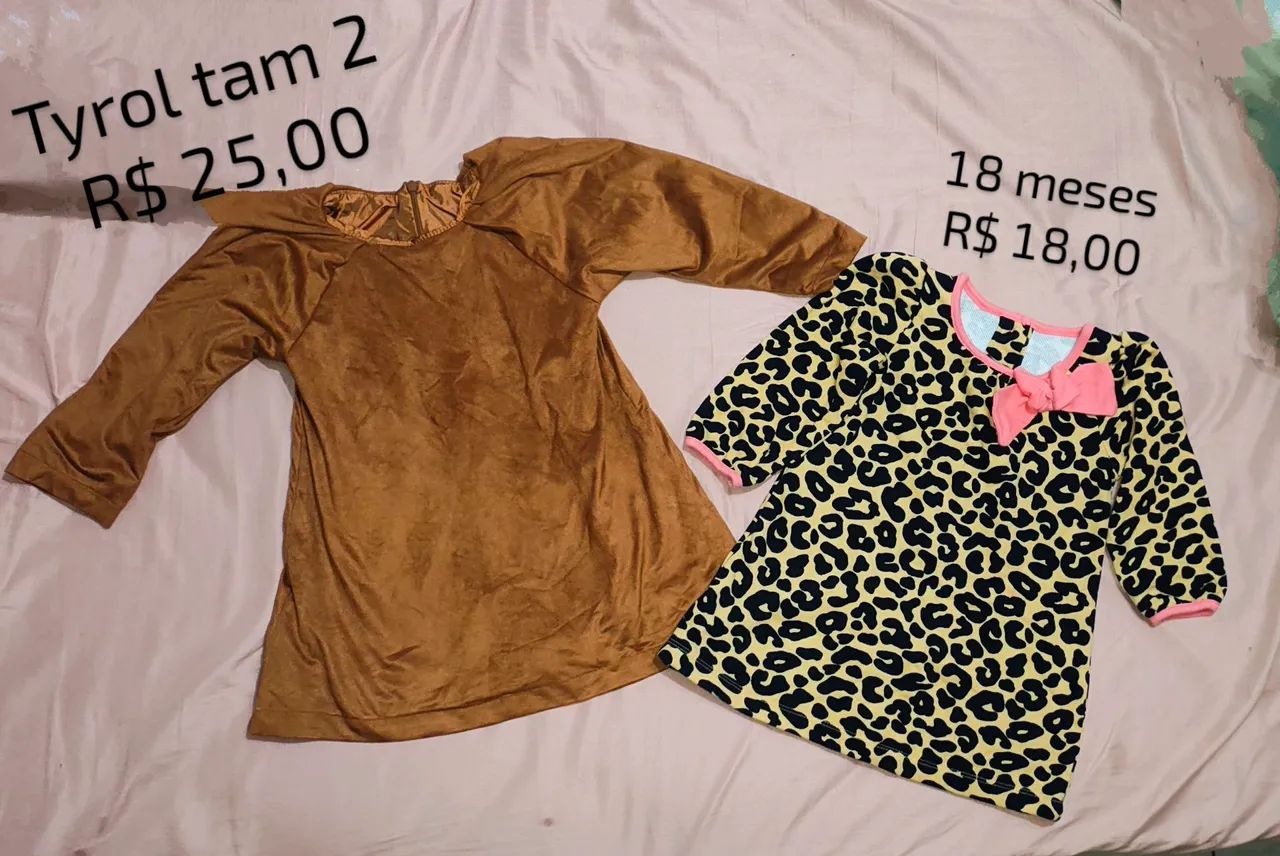 Vestido Infantil e conj Adidas -  Lindos - Foto 3