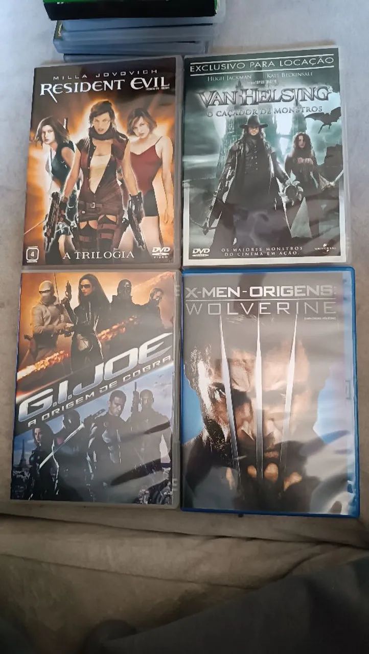 Coleção de Filmes em DVD 6 filme original 