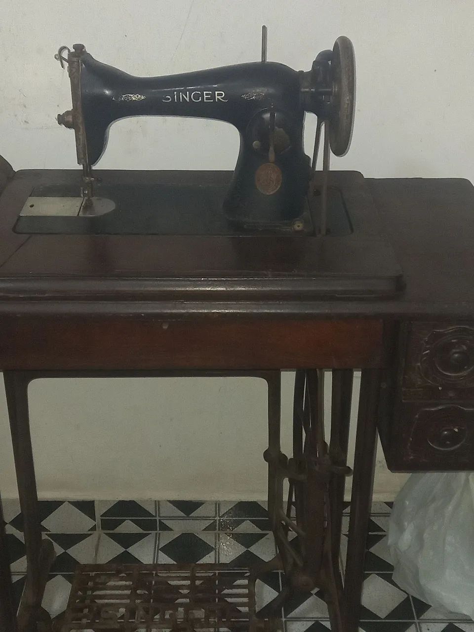 Máquina de Costura Singer manual 