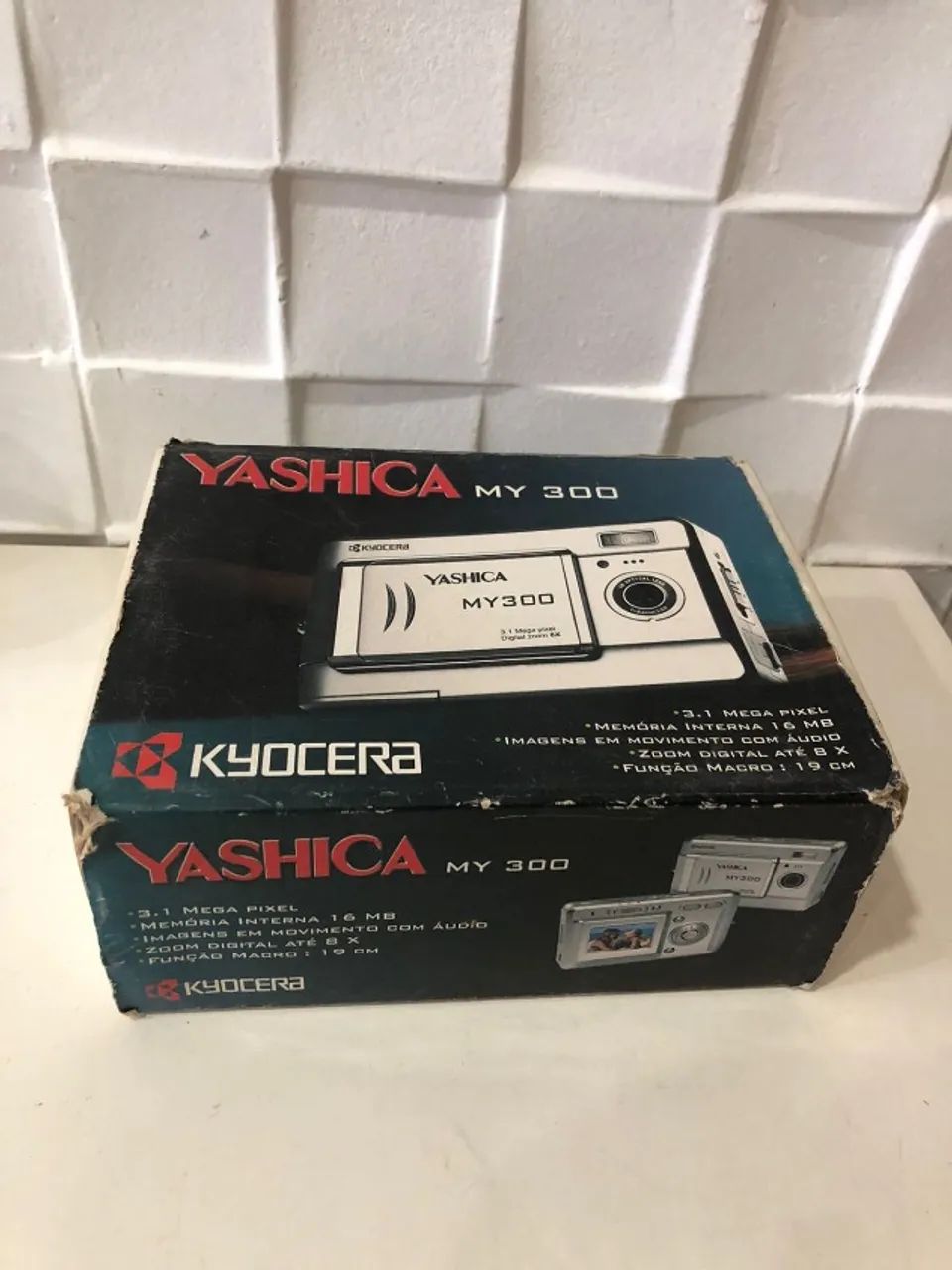 câmera yashica kyocera my 300 3.1 mega pixel - Câmeras e