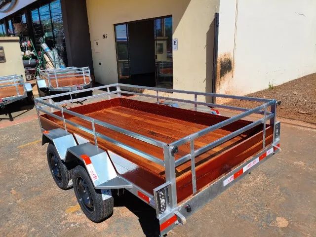 Carretinha reboques em até 12 x sem juros no cartão com parcelas a partir de 415.00