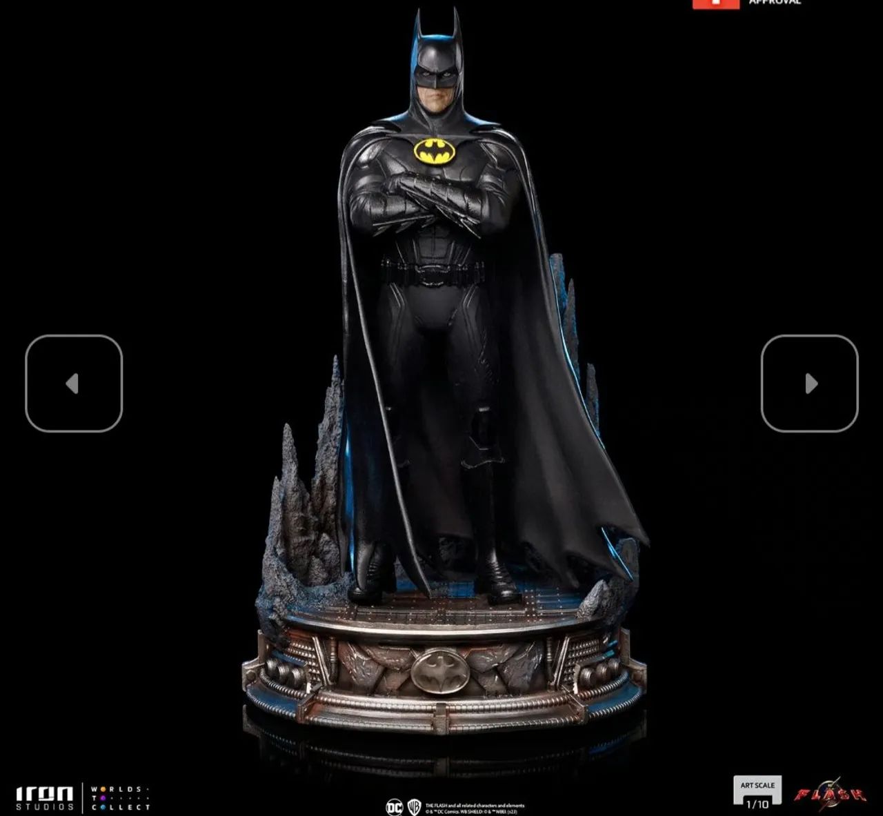 Batman Deluxe Iron Studios The Flash Movie - Foto 2
