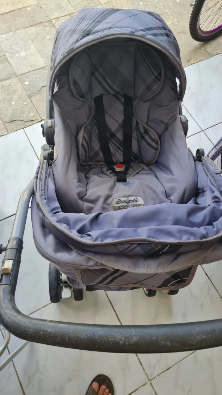 Carrinho e bebê conforto Burigotto - Foto 5