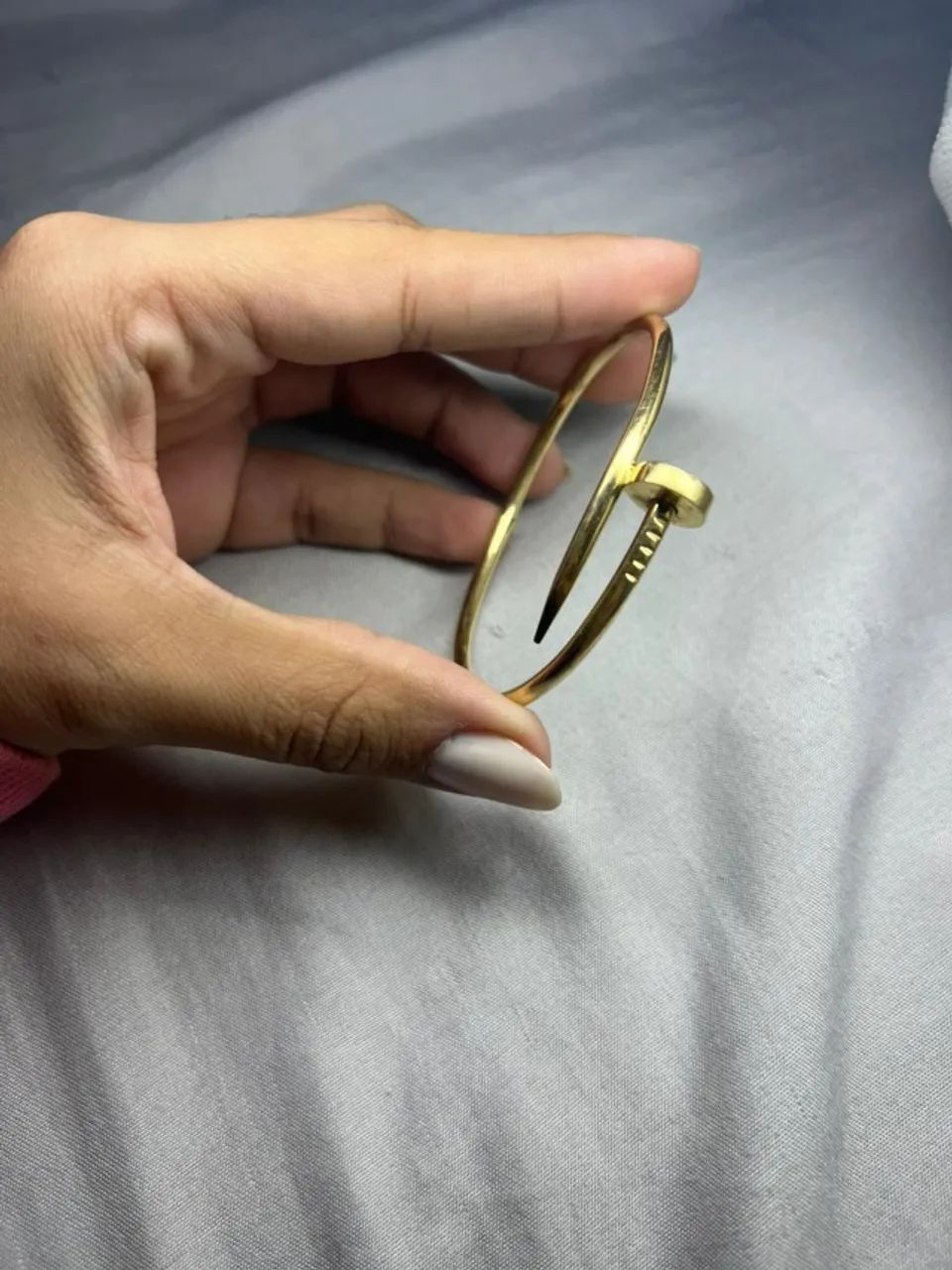 Pulseira Prego Cartier - Ouro 18k - Foto 2