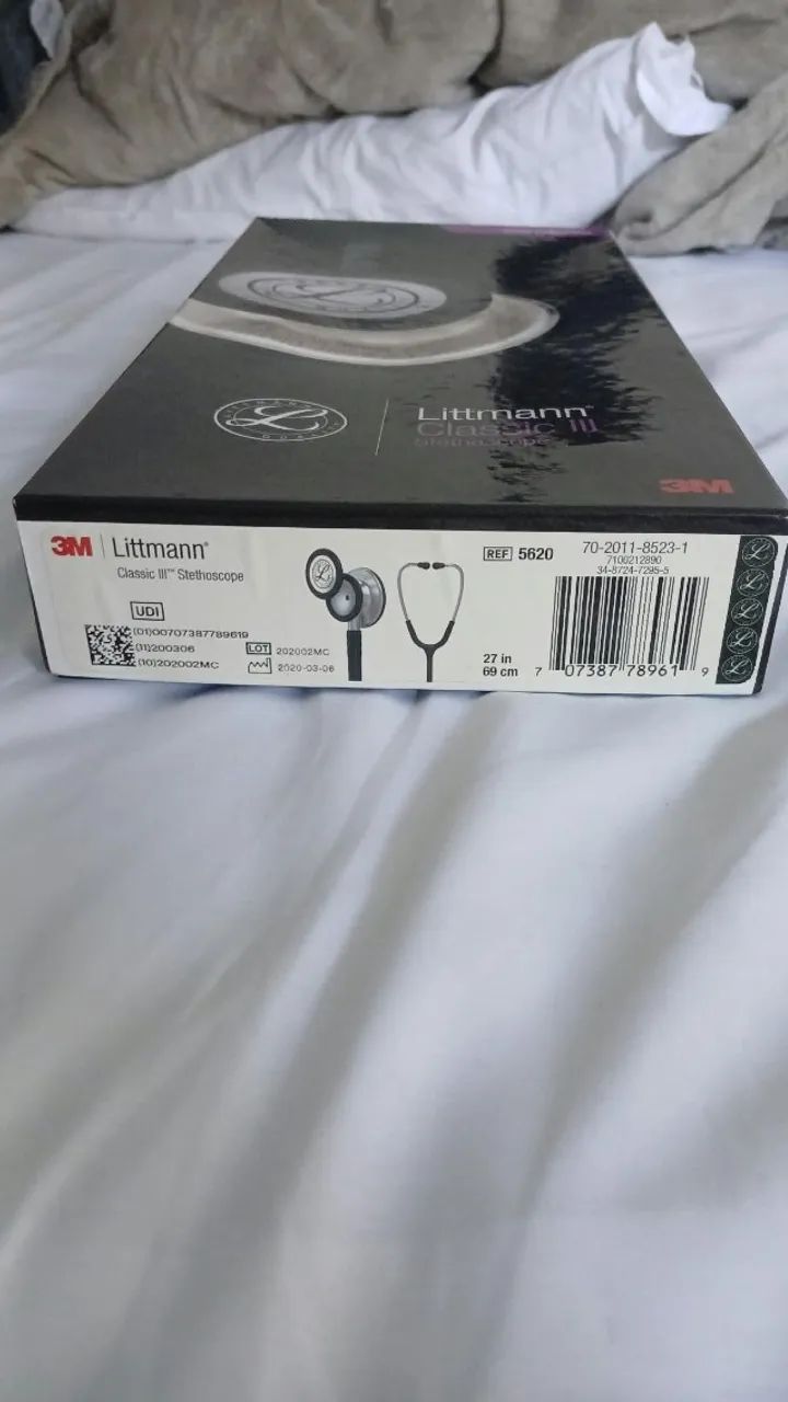 Estetoscópio 3M Littmann Classic III (REF 5620) - Foto 3