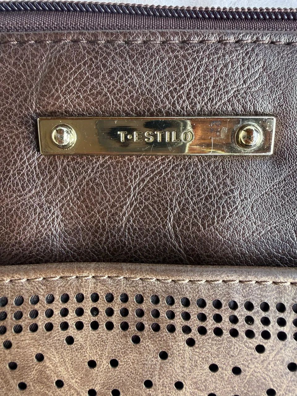 Bolsa  marrom transversal T. Estilo | prática e elegante - Foto 2