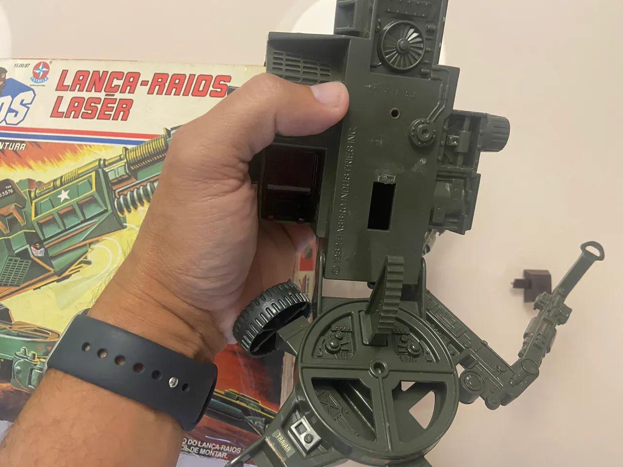 Lança Raio Laser Comandos em Ação com Caixa Original - Foto 5