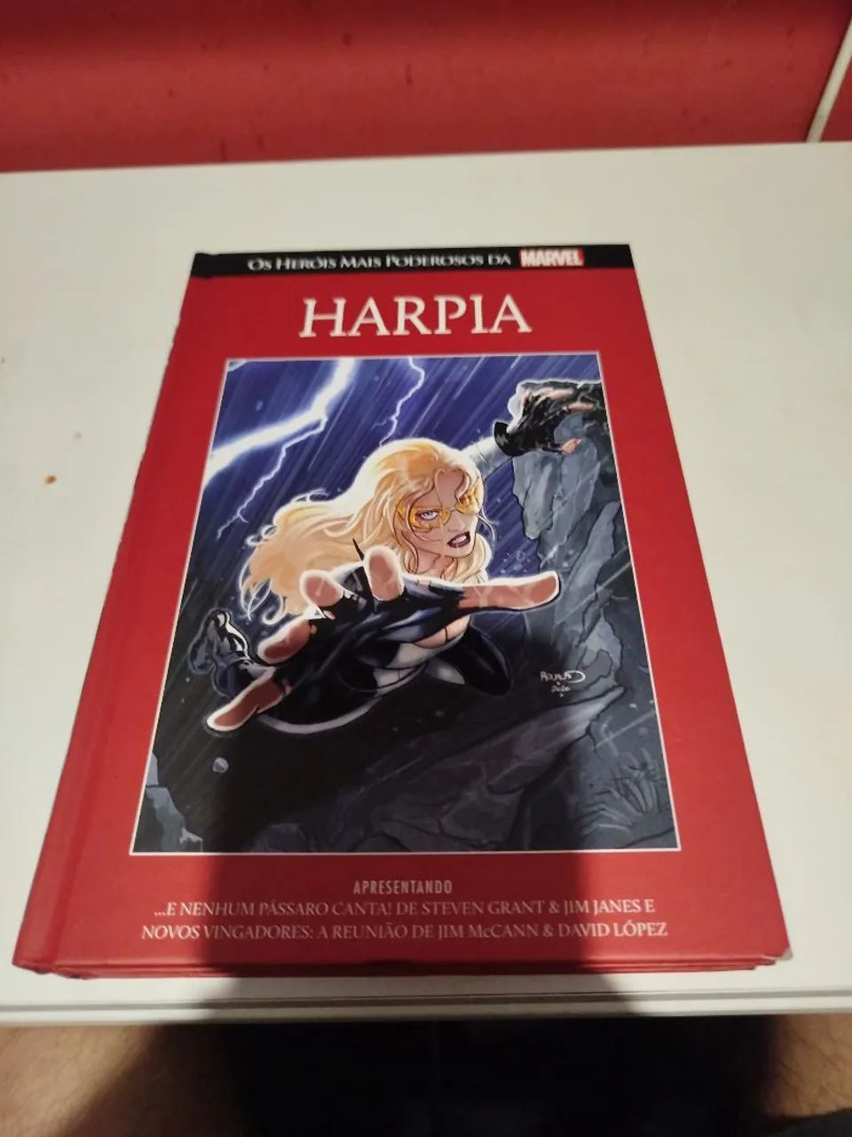 Hq - Os heróis mais poderosos da Marvel Harpia 28